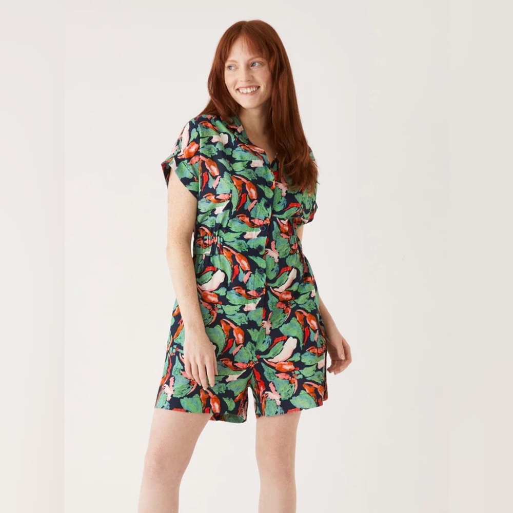 ~SOLD~ Frank and Oak The Romper in Navy NWT